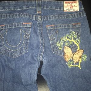 True religion jeans size 28 denim blue
